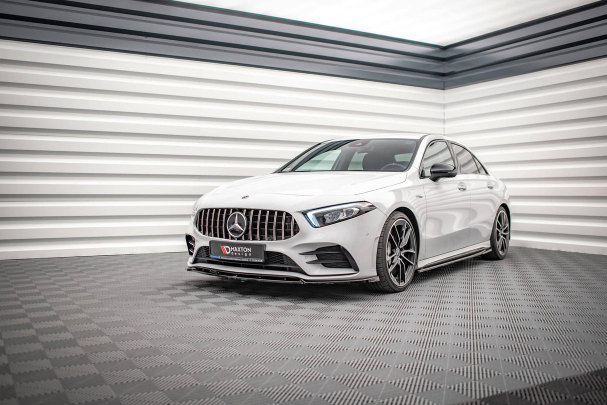 Maxton Design Front Splitter V.4 Mercedes A35 AMG / AMG-Line W177