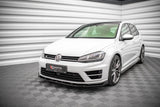 Maxton Design Front Splitter V.4 VW Golf R Mk7