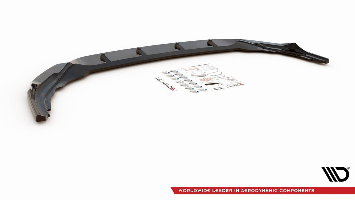 Maxton Design Front Splitter V.4 - VW Golf R Mk8