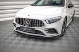 Maxton Design Front Splitter V.5 Mercedes A35 AMG / AMG-Line W177
