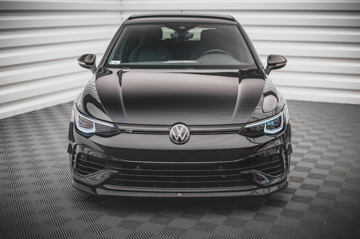 Maxton Design Front Splitter V.5 - VW Golf R Mk8