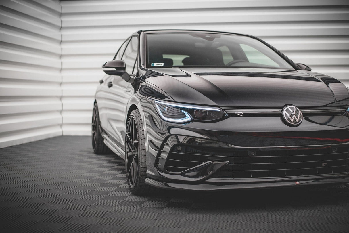 Maxton Design Front Splitter V.5 - VW Golf R Mk8