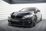 Maxton Design Front Splitter V.6 BMW 4 Coupe / Gran Coupe / Cabrio M-Pack F32 / F36 / F33