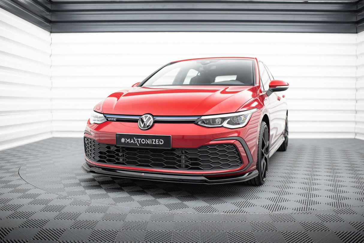 Maxton Design Front Splitter V.6 VW Golf GTI / Gte / R-Line Mk8