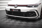 Maxton Design Front Splitter V.7 VW Golf GTI / Gte / R-Line Mk8