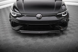 Maxton Design Front Splitter V.7 VW Golf R Mk8