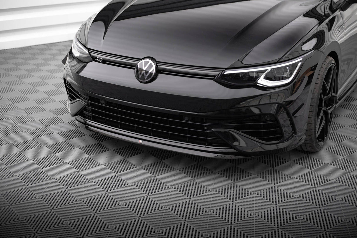 Maxton Design Front Splitter V.7 VW Golf R Mk8
