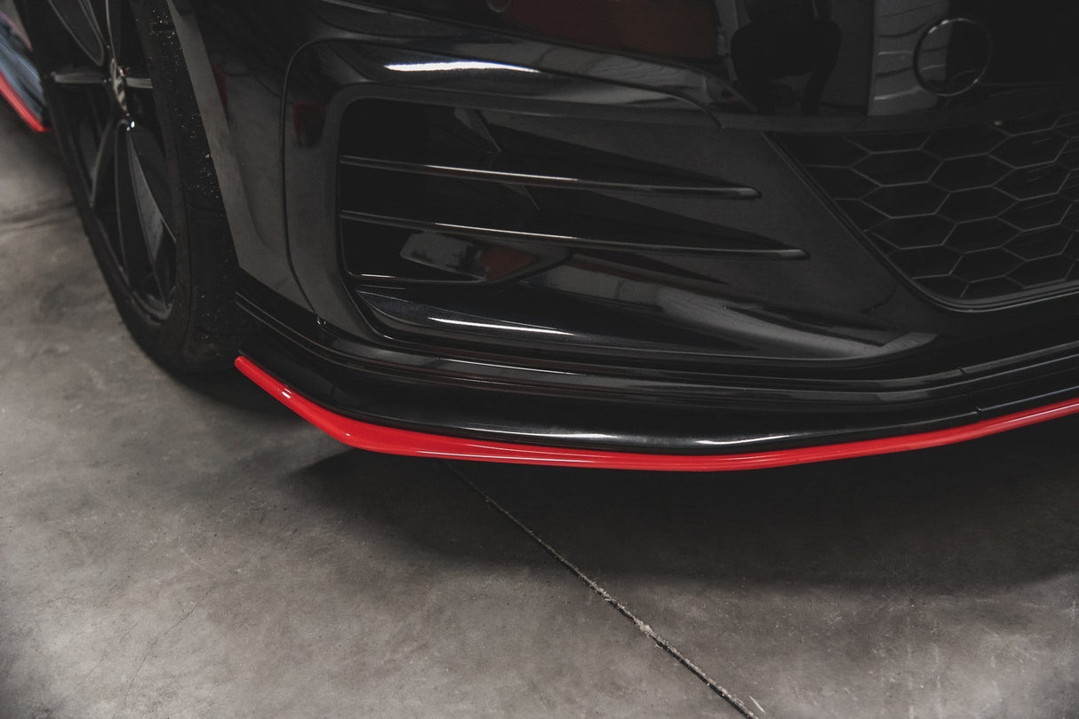 Maxton Design Front Splitter VW Golf Mk7 GTi TCR