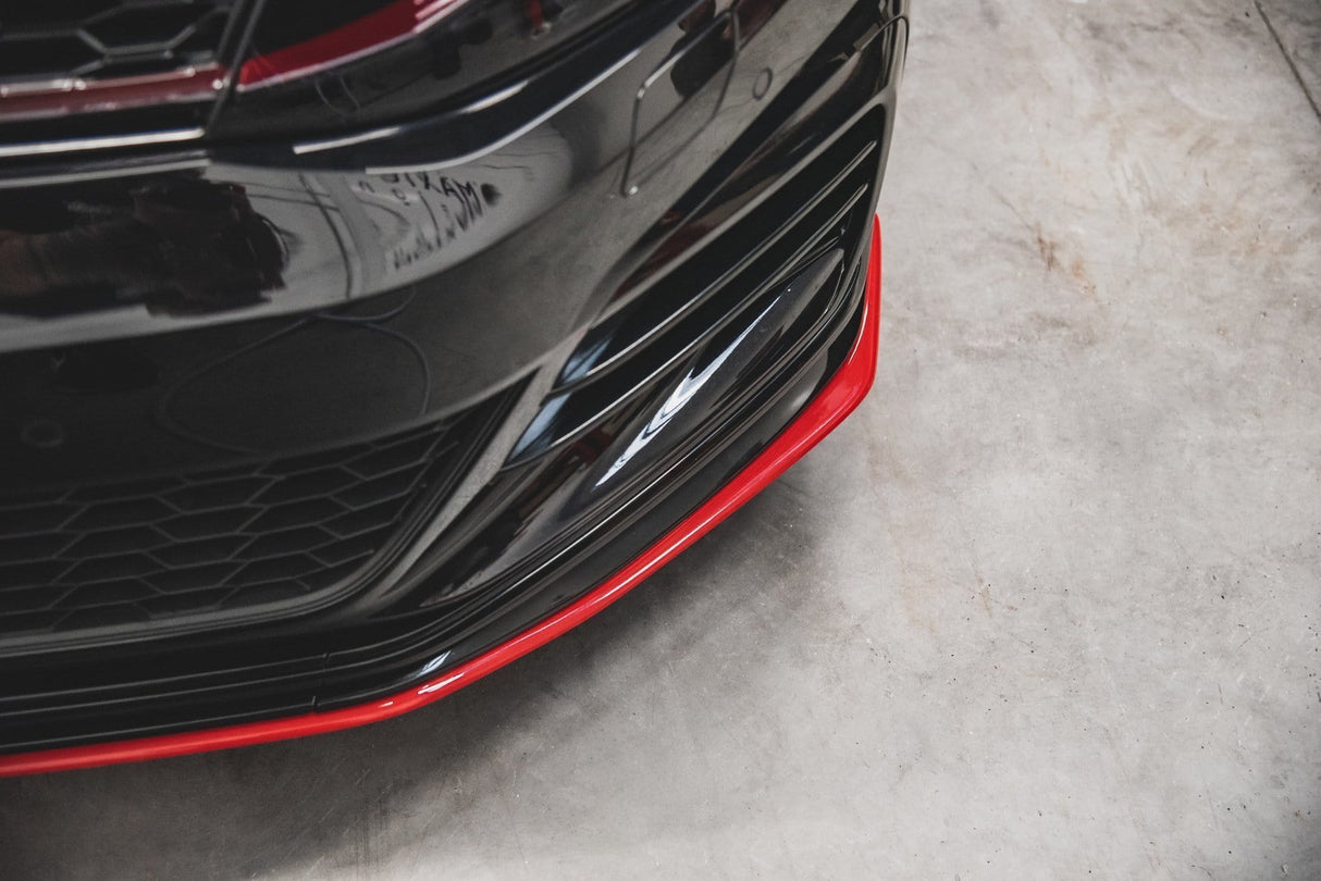Maxton Design Front Splitter VW Golf Mk7 GTi TCR
