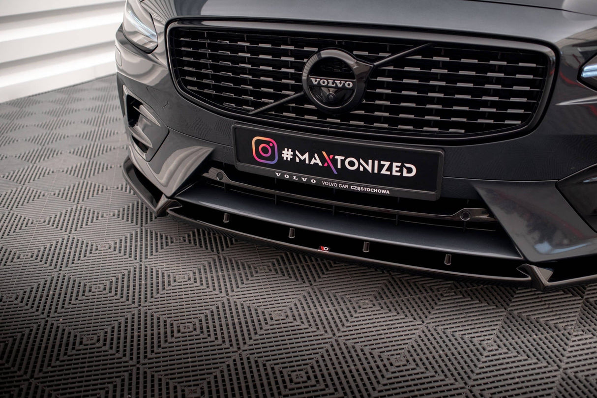 Maxton Design Front Splitter Volvo V90 / S90 R-Design Mk2