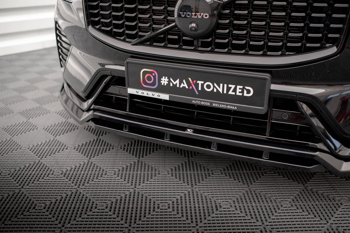 Maxton Design Front Splitter Volvo Xc60 R-Design Mk2 Facelift