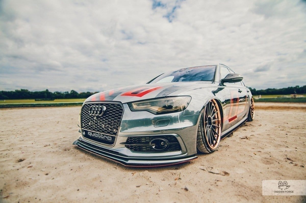 Maxton Design Hybrid Front Splitter Audi S6 / A6 S-Line C7