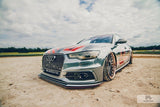 Maxton Design Hybrid Front Splitter Audi S6 / A6 S-Line C7