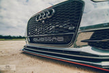 Maxton Design Hybrid Front Splitter Audi S6 / A6 S-Line C7