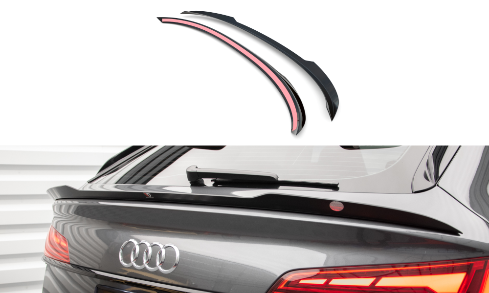 Maxton Design Lower Spoiler Cap - Audi Mk2 SQ5 Sportback (Facelift)