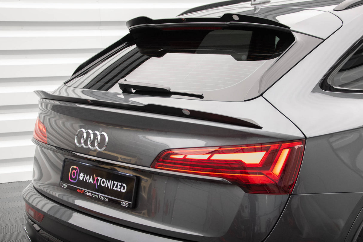 Maxton Design Lower Spoiler Cap - Audi Mk2 SQ5 Sportback (Facelift)