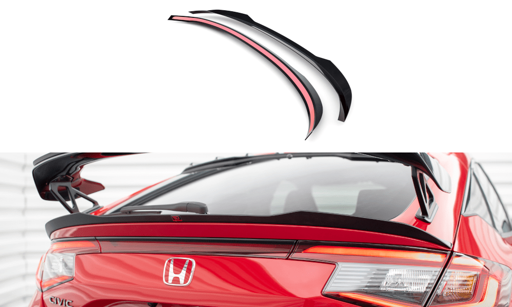 Maxton Design Lower Spoiler Cap Honda Civic Type-R Mk 11