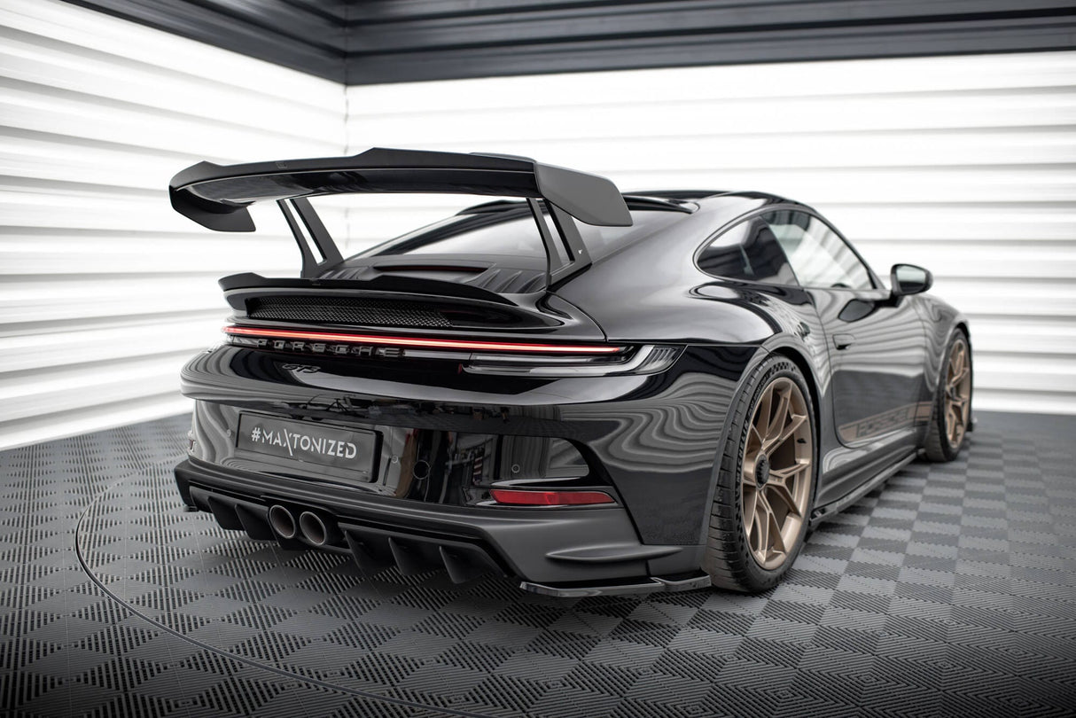 Maxton Design Lower Spoiler Cap - Porsche / 911 / 992 / GT3