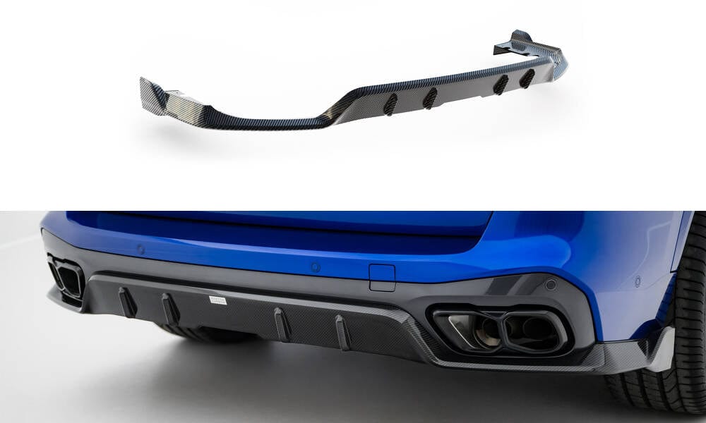 Maxton Design Carbon Fiber Rear Diffuser BMW X5 M-Pack G05 Facelift