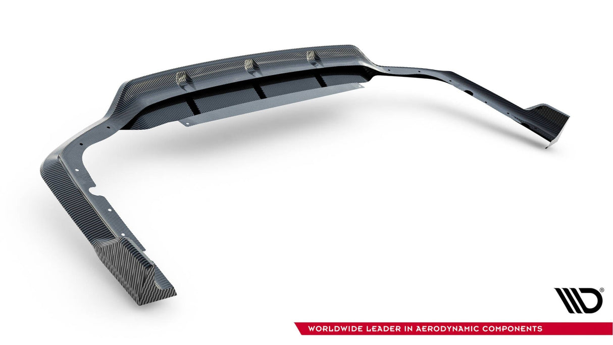 Maxton Design Carbon Fiber Rear Diffuser BMW X7 M-Pack G07 Facelift