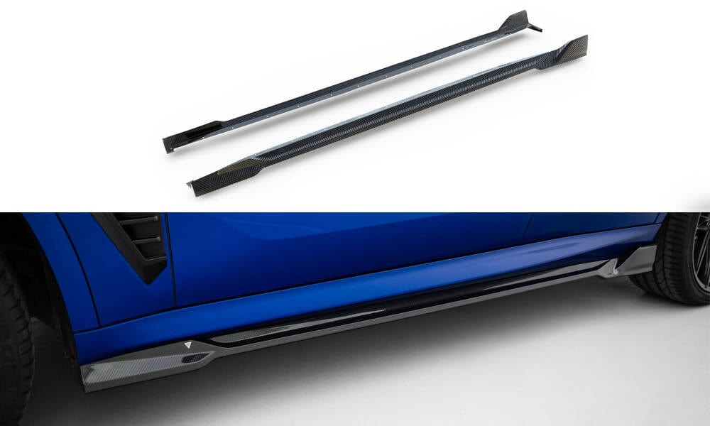 Maxton Design Carbon Fiber Side Skirts BMW X5 M-Pack G05 Facelift / X5M F95 Facelift