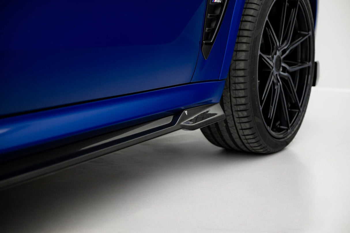 Maxton Design Carbon Fiber Side Skirts BMW X5 M-Pack G05 Facelift / X5M F95 Facelift