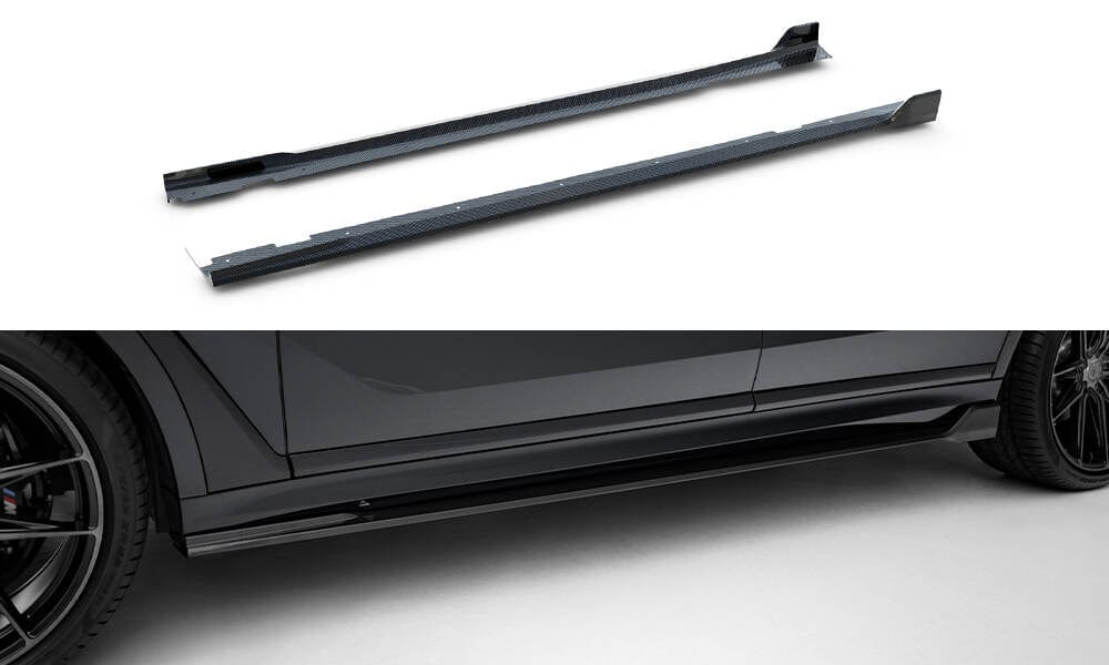 Maxton Design Carbon Fiber Side Skirts BMW X7 M-Pack G07 Facelift