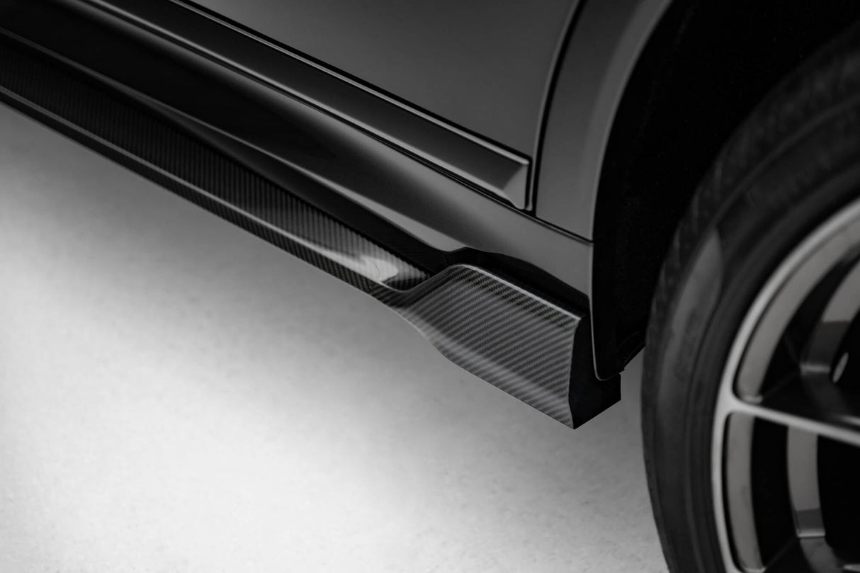 Maxton Design Carbon Fiber Side Skirts BMW X7 M-Pack G07 Facelift