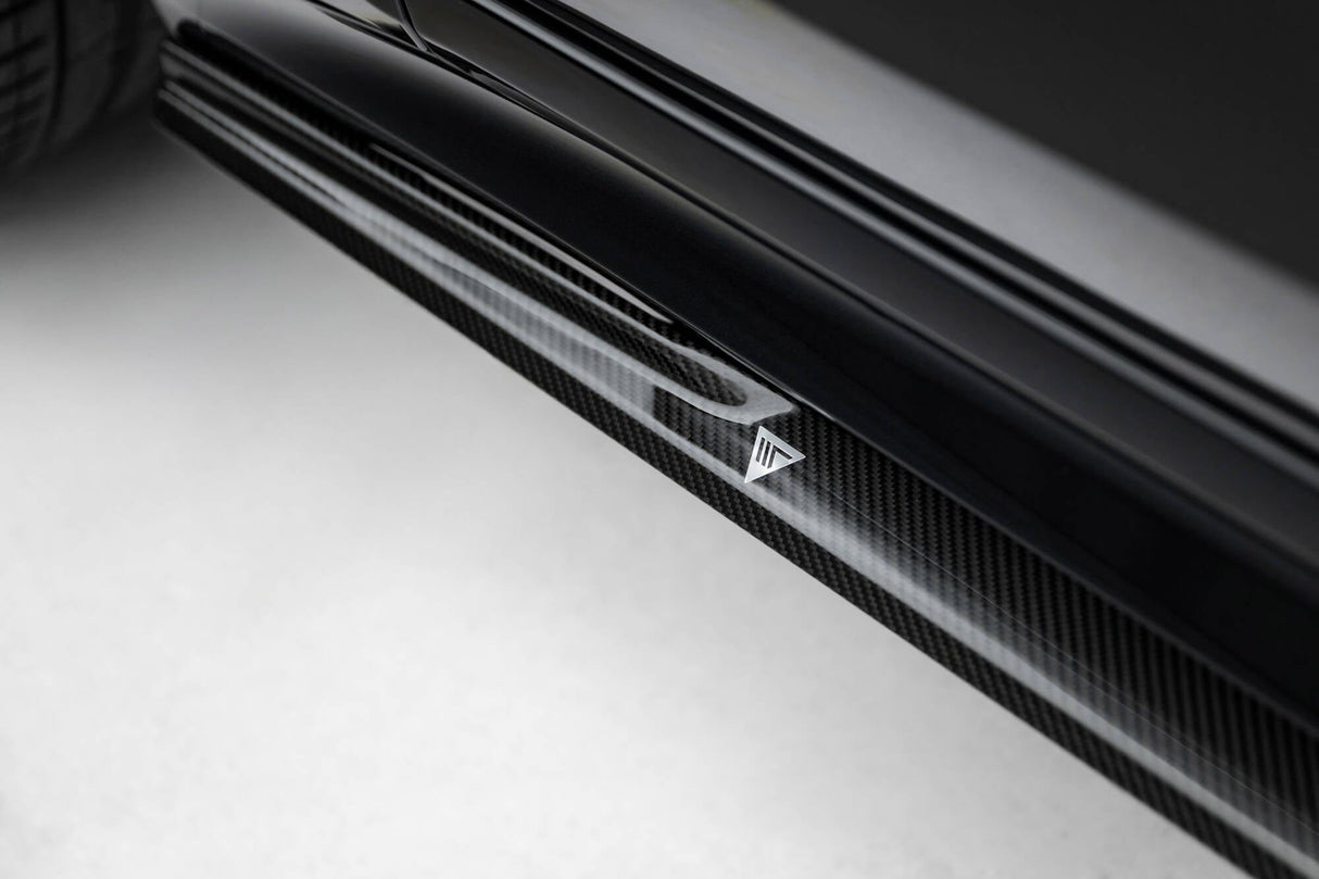 Maxton Design Carbon Fiber Side Skirts BMW X7 M-Pack G07 Facelift