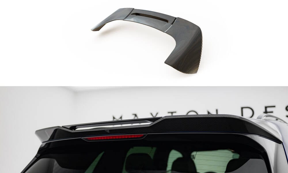 Maxton Design Carbon Fiber Tailgate Spoiler BMW X5 M-Pack G05 Facelift