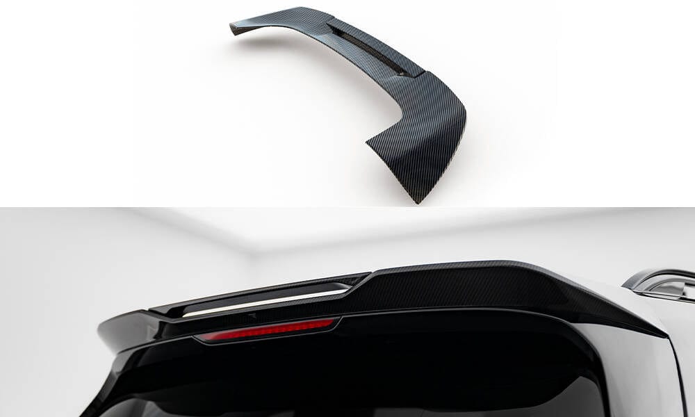 Maxton Design Carbon Fiber Tailgate Spoiler BMW X7 M-Pack G07 Facelift