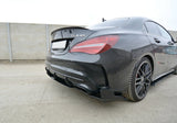 Maxton Design Racing Rear Side Splitters Mercedes CLA A45 AMG C117 Facelift