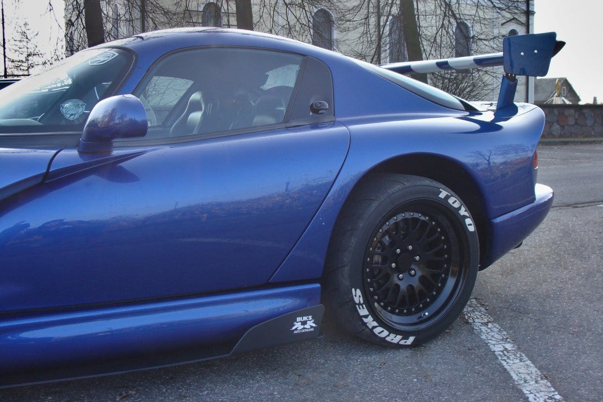 Maxton Design Racing Side Skirts Diffusers Dodge Viper GTS