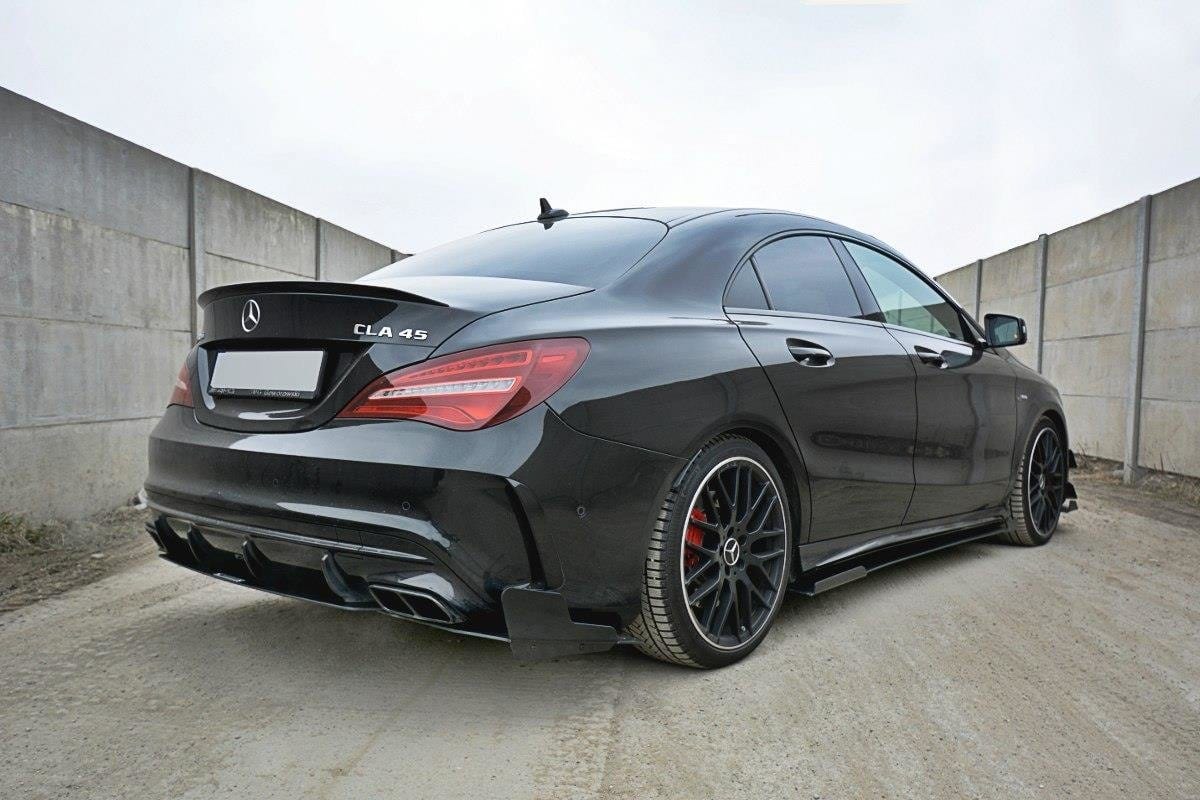 Maxton Design Racing Side Skirts Diffusers V.1 Mercedes CLA A45 AMG C117 Facelift