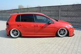 Maxton Design Racing Side Skirts Diffusers VW Golf VI GTI 35Th / R20