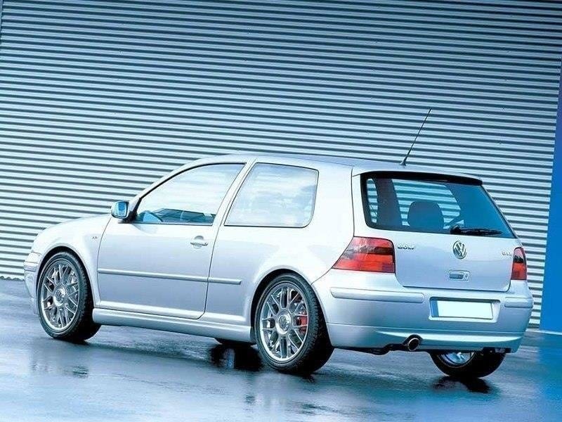 Maxton Design Rear Bumper Extension VW Golf Mk4 337/20AE Look (With Exhaust Hole)