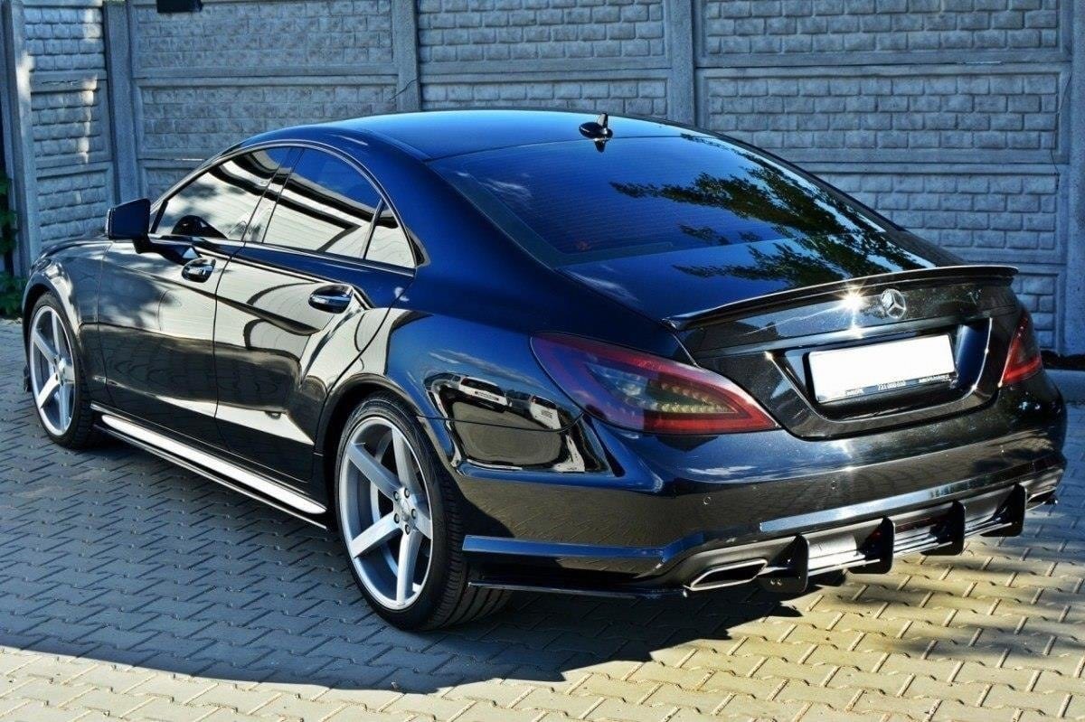 Maxton Design Rear Diffuser Mercedes Cls C218 AMG Line