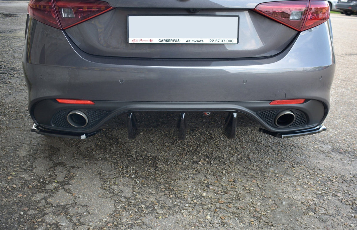Maxton Design Rear Side Splitters Alfa Romeo Giulia Veloce