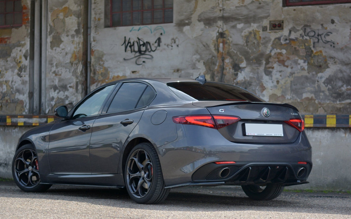 Maxton Design Rear Side Splitters Alfa Romeo Giulia Veloce