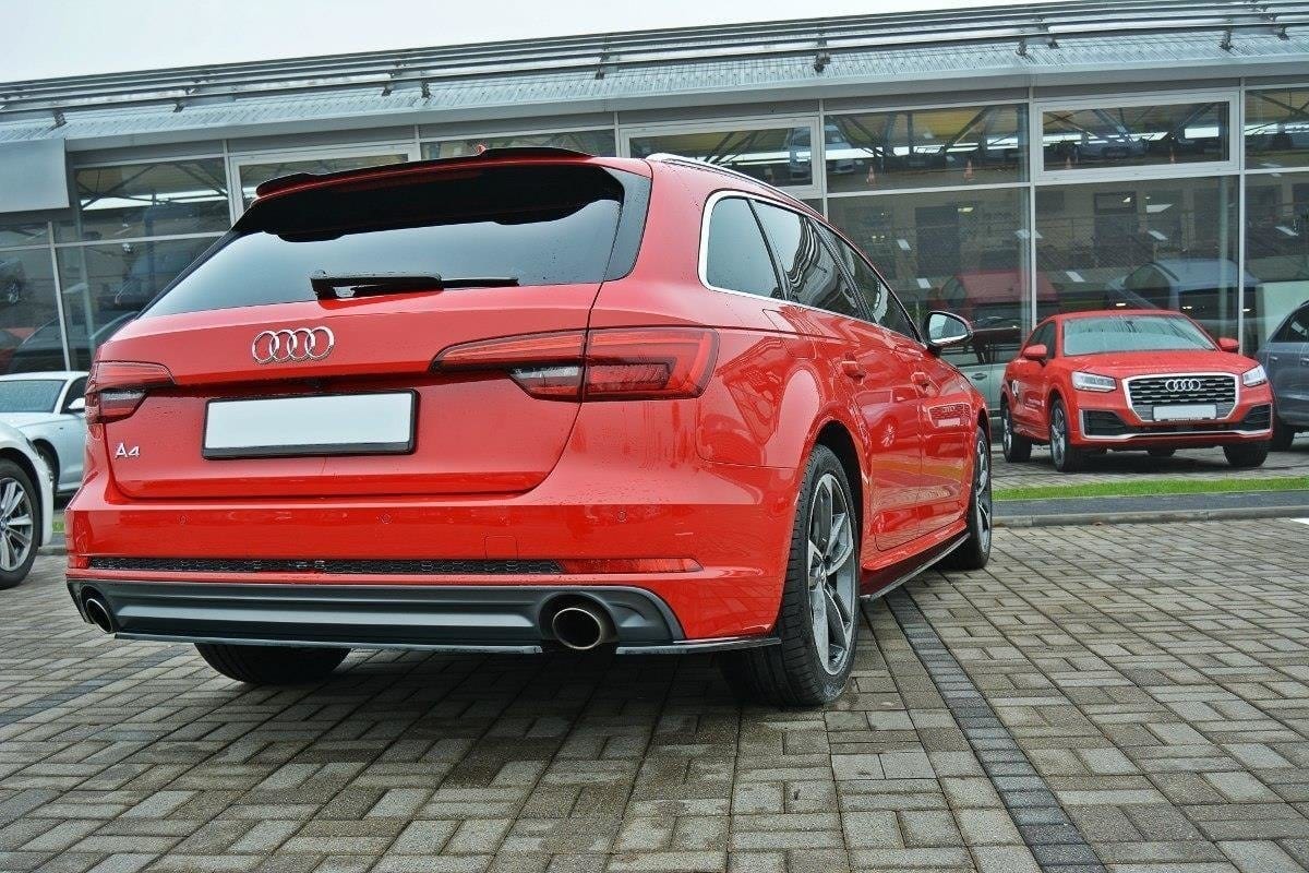 Maxton Design Rear Side Splitters Audi A4 B9 S-Line
