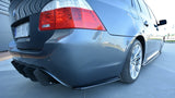 Maxton Design Rear Side Splitters BMW 5 E60/E61 M-Package