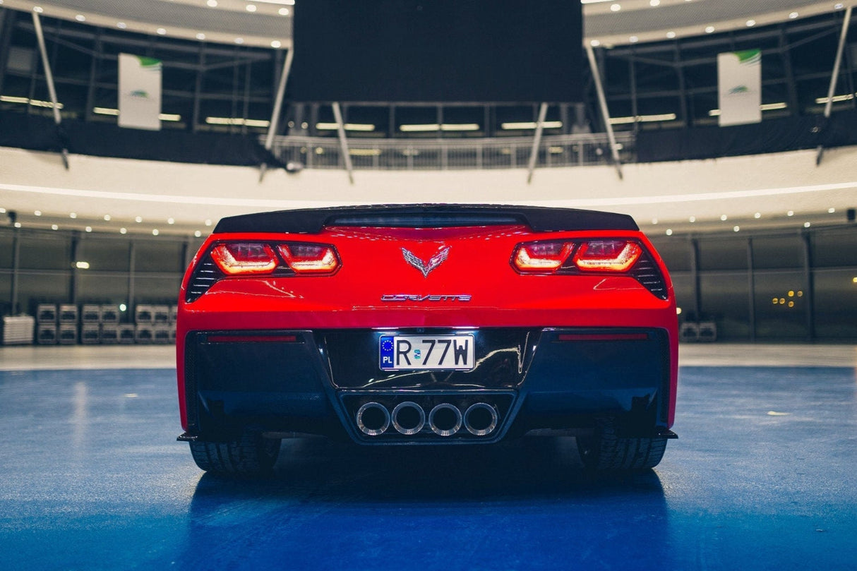 Maxton Design Rear Side Splitters - Chevrolet Corvette C7