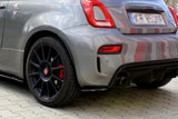 Maxton Design Rear Side Splitters Fiat 500 Abarth Mk1 Facelift
