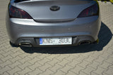 Maxton Design Rear Side Splitters - Hyundai Genesis Coupé Mk.1