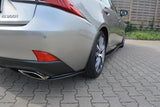 Maxton Design Rear Side Splitters Lexus Is Mk3 Facelift T