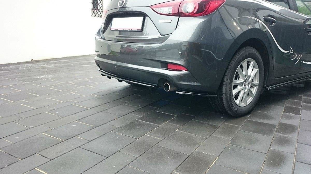 Maxton Design Rear Side Splitters Mazda 3 Bn (MK3) Facelift