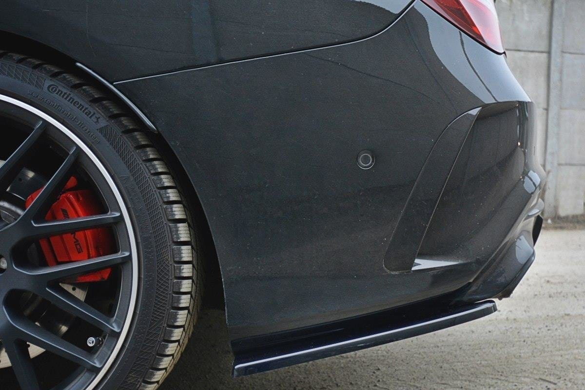 Maxton Design Rear Side Splitters Mercedes CLA A45 AMG C117 Facelift