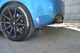 Maxton Design Rear Side Splitters Subaru Impreza WRX STI 2009-2011