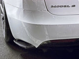 Maxton Design Rear Side Splitters Tesla Model S Facelift