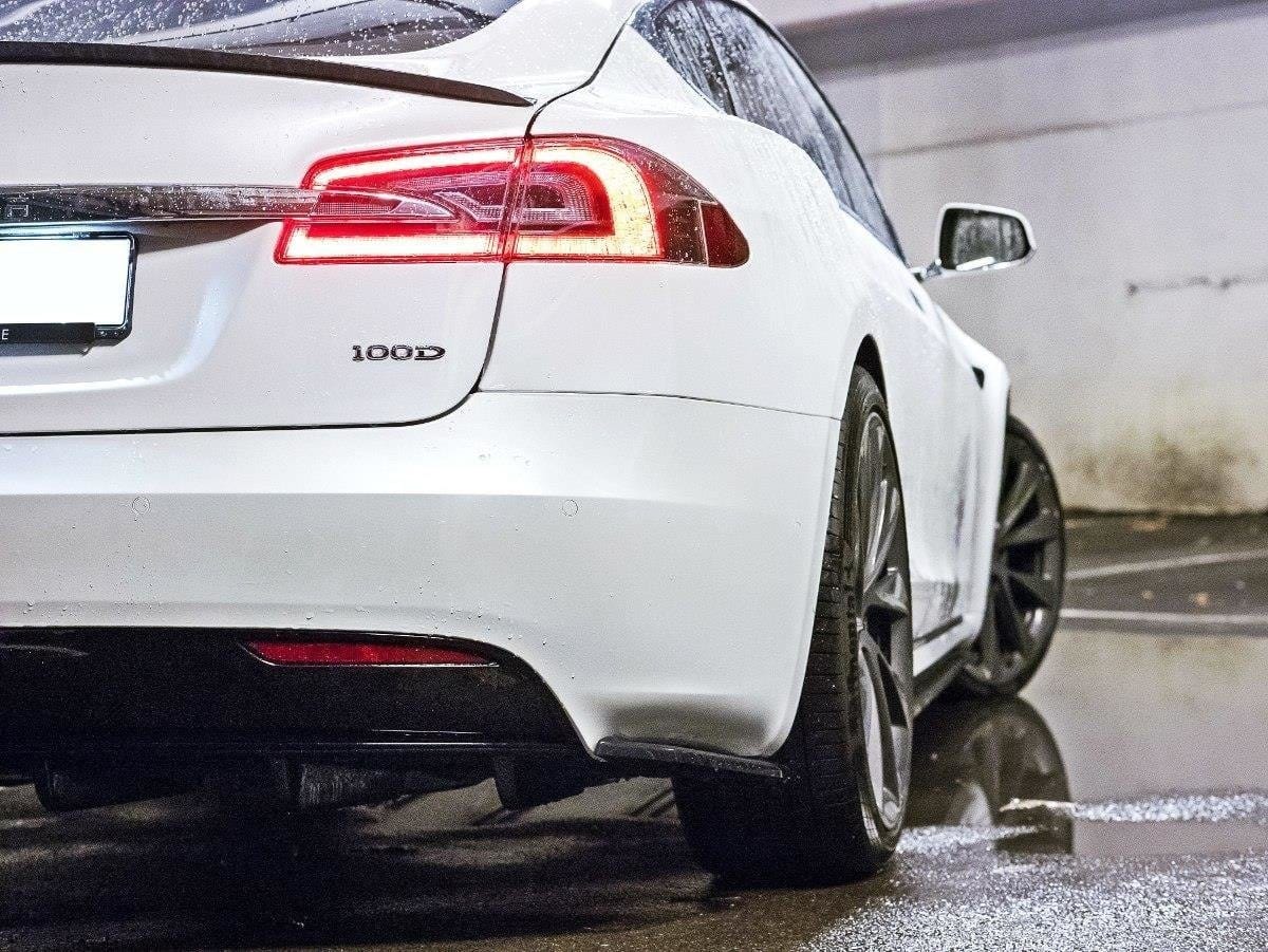 Maxton Design Rear Side Splitters Tesla Model S Facelift